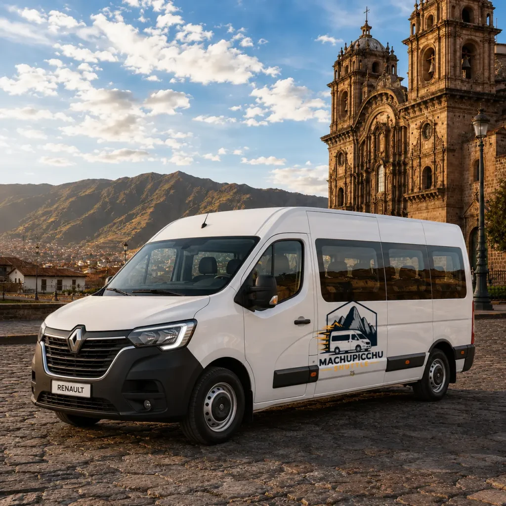 Executive Sprinter van for Cusco airport transport groups